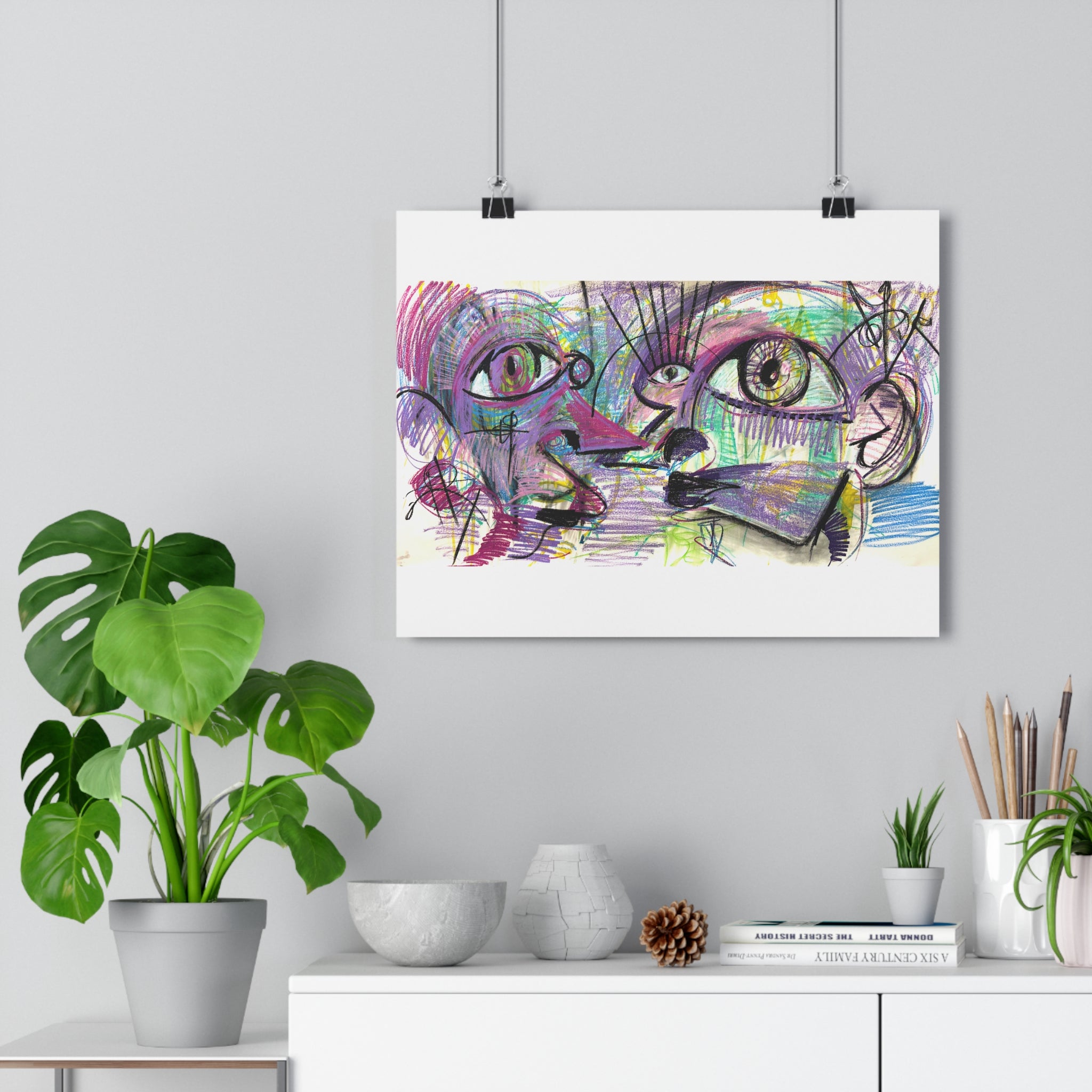 Face to Face — archival giclée print