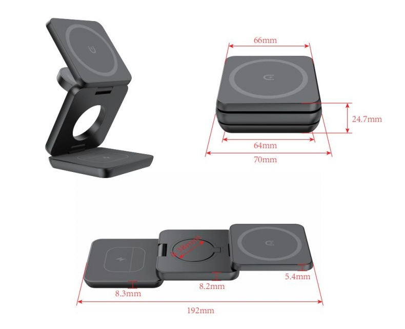Deskovi Charge — Magnetic Wireless Charging Stand